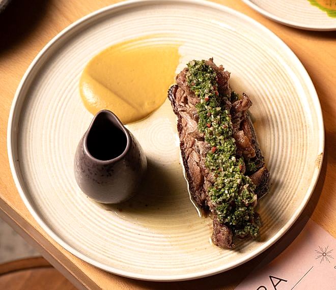 Wagyu | Sweetcorn | Miso
